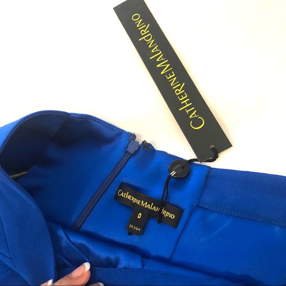 NW0T 100% Silk Catherine Malandrino Haute Couture silk maxi skirt - Picture 6 of 16